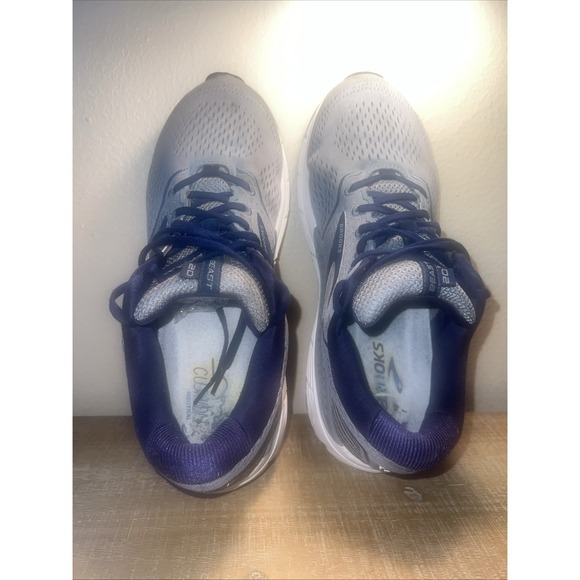 Brooks Beast GTS 20 Mens Running Shoes Gray Navy Size 12 Medium Cushioned - Picture 12 of 16